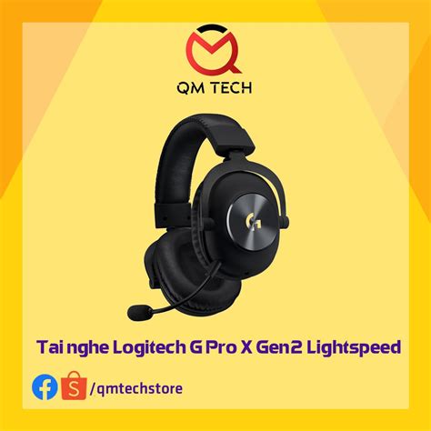 NEWSEAL Tai Nghe Logitech G Pro X 2 Lightspeed Wireless QMTECH