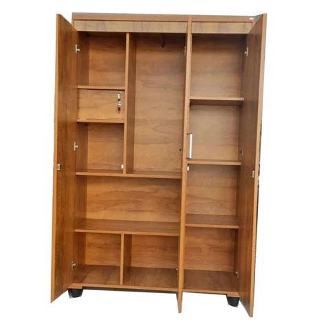 3 Door Plywood Wardrobe With Locker At Rs 43000 Piece In Moradabad