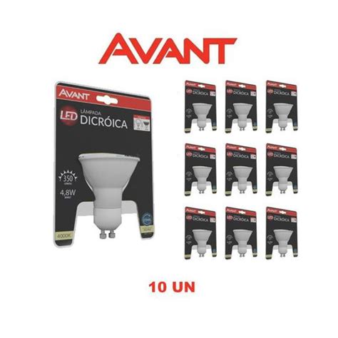 Kit L Mpadas Led Avant Dicr Ica Mr W Gu Bivolt K Neutro