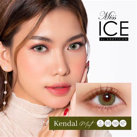 Jual Softlens Miss Ice By Exoticon Diameter 14 5mm Ready Normal