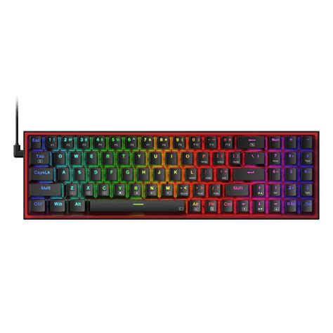 Redragon K Pollux Rgb Mechanical Gaming Keyboard Red Ahw Store