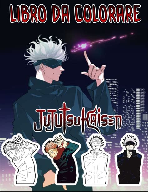 Buy Jujutsu Kaisen Libro Da Colorare Libro Da Colorare Anime Del Manga