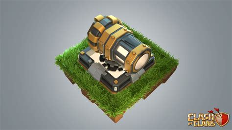 Artstation Cannon Clash Of Clans