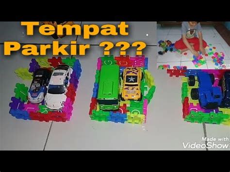 MUDAH SEKALI Cara Membuat Parkiran Mobil Dari Lego Fuzzle Angka Dan