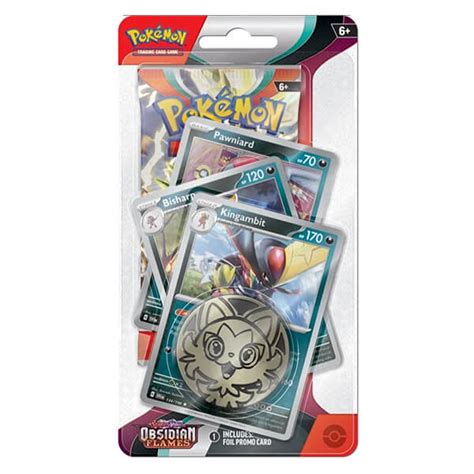 Veselý drak Pokémon Obsidian Flames Blister Kingambit