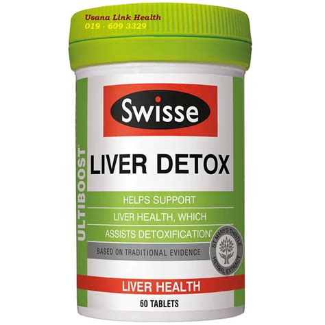 SWISSE Ultiboost Liver Detox 60 Tablets Preorder Shopee Singapore