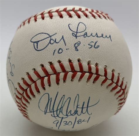 Lot Detail - Perfect Game Pitchers Signed & Inscribed OAL Baseball w ...