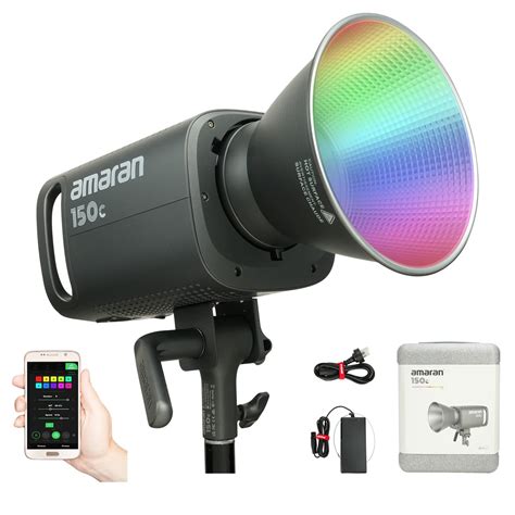 Buy Amaran 150C RGBWW Full Color 150W Output Bowens LED Video Studio