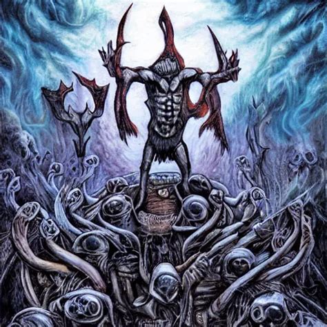 The Most Metal Place In Hell Art By Chris Achilleos Stable