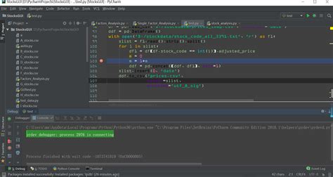 Pycharm Debugger Process Finished With Exit Code 1073741819