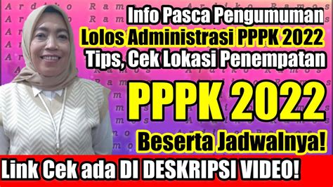 Tips Cara Cek Lokasi Penempatan Bagi P P P Lolos Administrasi Pppk