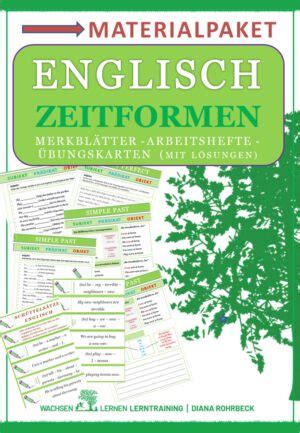 Englische Zeitformen Übersicht Wachsenlernen Lerntraining Diana