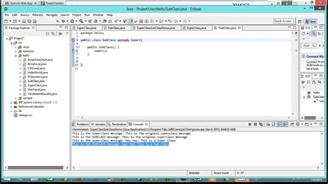 Java 11 Writing Basic Superclass And Subclass Youtube
