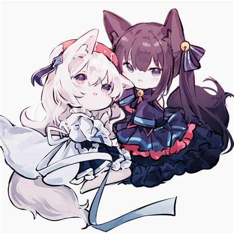 Tairitsu And Hikari Arcaea Drawn By Miyumiyu1308 Danbooru