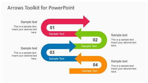 Multipurpose Arrow Toolkit For Powerpoint Slidemodel