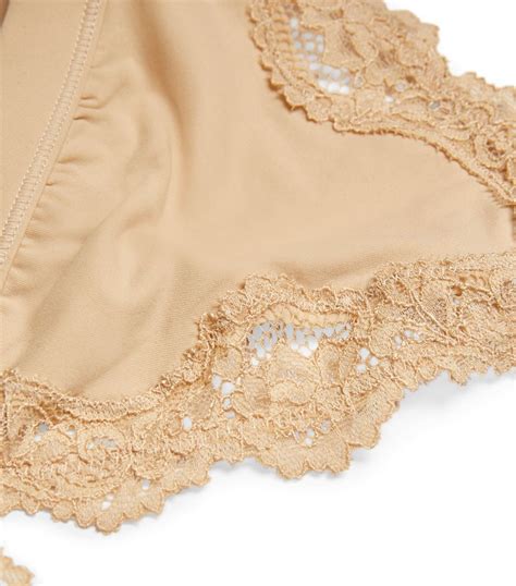 Womens Skims Nude Lace Trim Fits Everybody Triangle Bralette Harrods Us