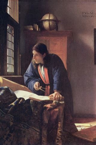 Le G Ographe De Johannes Vermeer