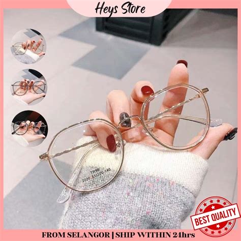 Ready Stock Vintage Round Spectacles Korean Fashion Glasses Round