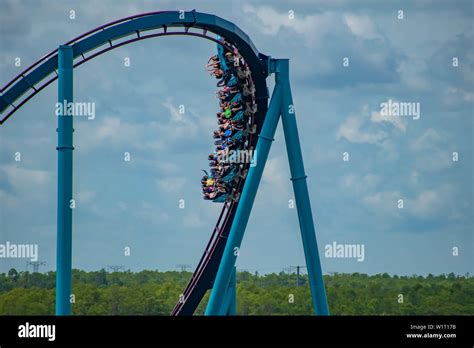 Orlando Florida June Terrific View Of People Enjoying Mako