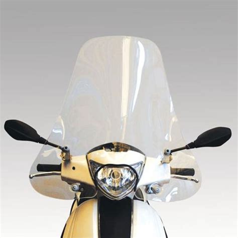 Isotta Transparent Windscreen Piaggio Fly 50 4V 4T 2013 2017