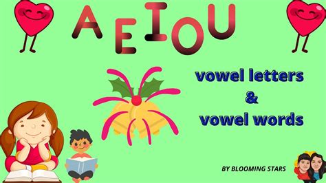 Vowel Soundsvowels Words Vowel Letters English For Kids English