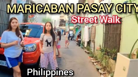 Walking Tour Inside Maricaban Neighborhood In Pasay City Philippines