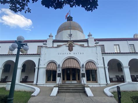 Experiencing The Healing Waters Of Quapaw Bathhouse In Hot Springs