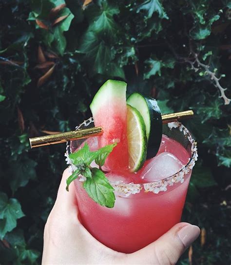 Watermelon And Cucumber Lime Cocktail Recipe | The Feedfeed