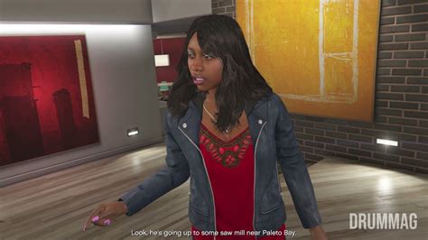 Gta V Tanisha Is Finished With Franklin Cutscene Youtube