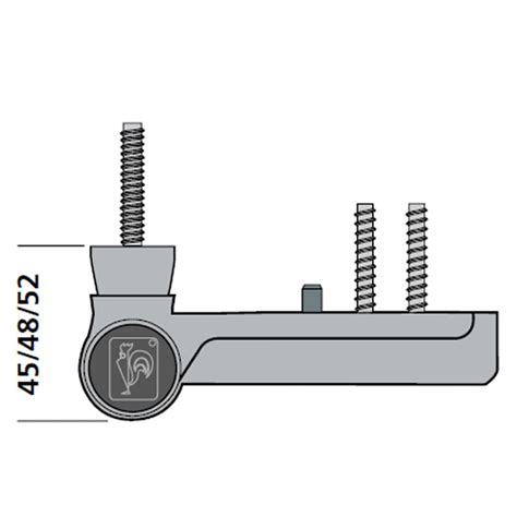 Balama Dr HAHN KT V 6R 15 20 Mm 160 KG RAL 1001 P5702V000 RAL 1001