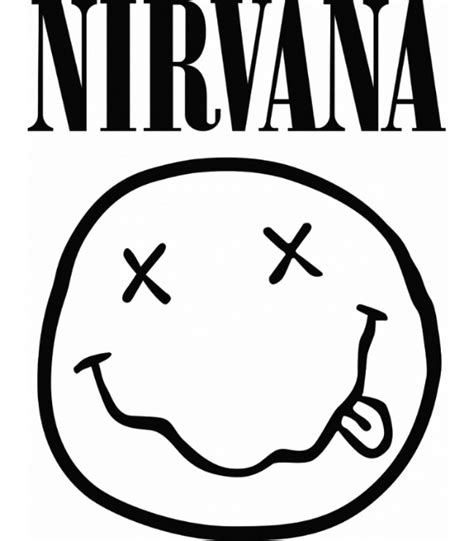 Nirvana Smiley Face Logo Tattoo