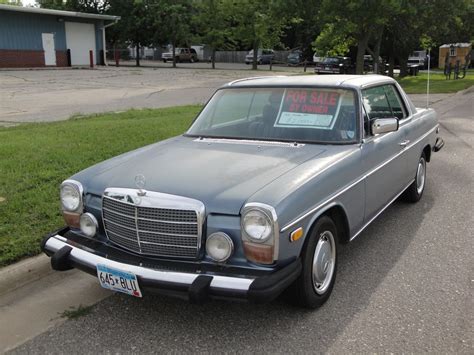 1976 Mercedes 280c Front Side Mercedes W114 Mercedes Benz Cars