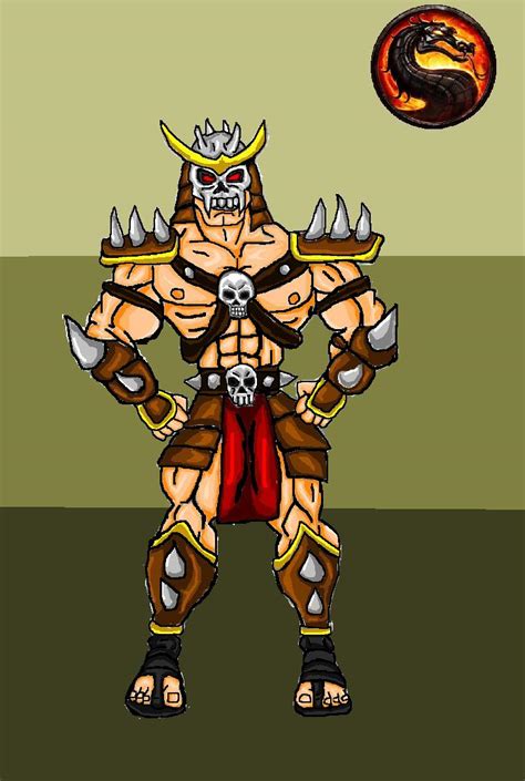 Shao Kahn Mk Art Cons By Luis Mortalkombat14 On Deviantart