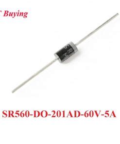 SR560 Diode SR560 60V 5A Schottky Barrier Rectifier Diode SR560 5A