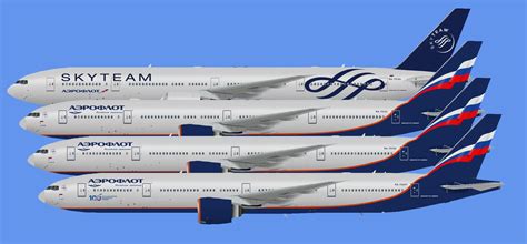 Aeroflot 777 300ER TFS The Flying Carpet Hub