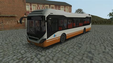 Realistic Stib Brussels Repaint For The Volvo Hybrid Standard