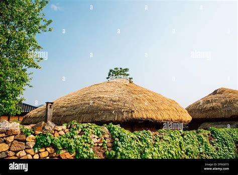 Naganeupseong Nagan folk village in Suncheon, Korea Stock Photo - Alamy