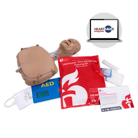 Heartsaver® First Aid CPR AED Virtual Training Student Bundle