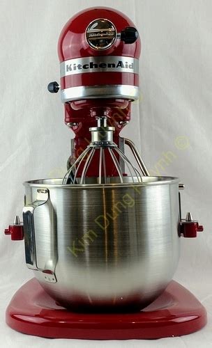 Kitchenaid Kpm Eer Heavy Duty K Chenmaschine Empire Rot W L