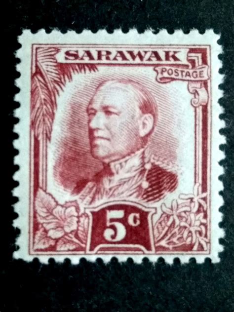 Sarawak Malaya Sir Charles Vyner Brooke C V Mlh Stamp Hobbies