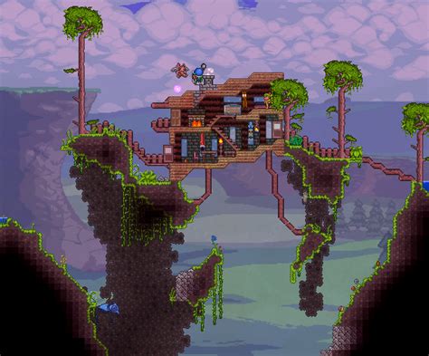 Forest House Terraria - decoraramareseinspirar