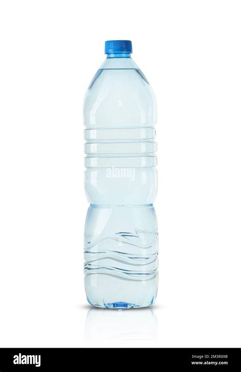 large plastic bottle with mineral water on a white background Stock Photo - Alamy