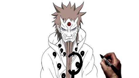 How To Draw Hagoromo Step By Step Naruto Youtube