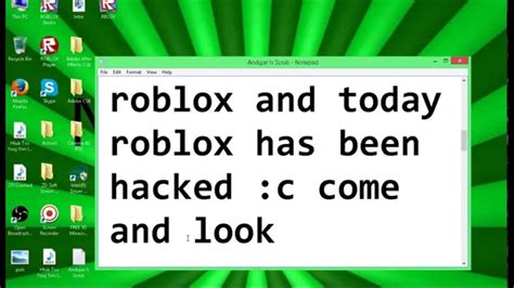 Roblox Hacked C YouTube