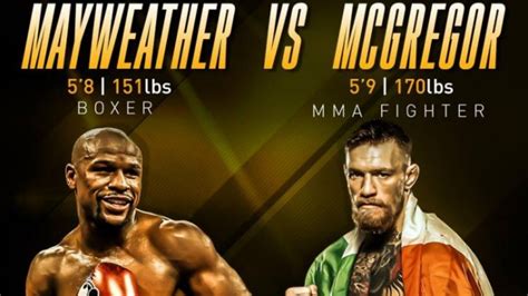 La Pelea Del Siglo Entre Mayweather Y Mcgregor Ya Tiene Fecha Y Lugar Cooperativacl