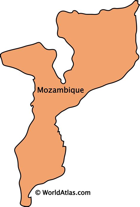 Mozambique Maps And Facts World Atlas