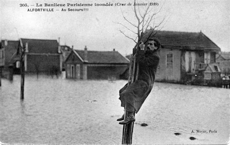 Alfortville La Banlieue Parisienne Inond E Crue De Janvier