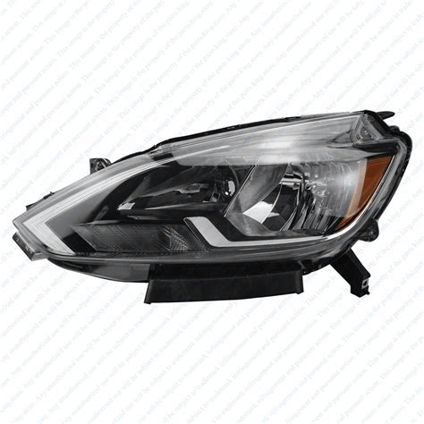 For 2016 2017 2018 2019 Nissan Sentra Halogen Headlight Lamp Left Side Pair Ebay