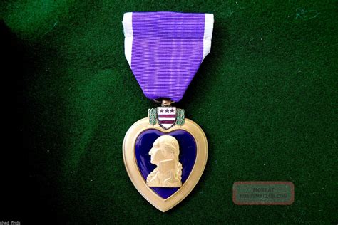 Ww Korean War Era United States Medal The Purple Heart Boxed