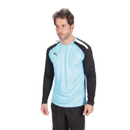 PUMA TeamPACER Keepersshirt Lange Mouwen Felblauw Zwart Wit